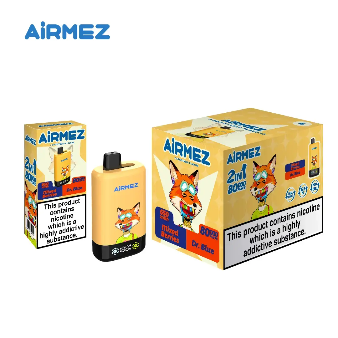 AIRMEZ 2IN1 Mixed Berries & Dr. Blue AIRMEZ 2IN1 Mixed Berries & Dr. Blue