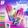 Zooy Disposable 6 in 1 120k Puff Eu Warehouse