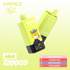 Airmez Fox 4 in 1 120k Puff 4 Individual Flavors