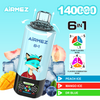Airmez Fox 6 in 1 140k Puff 3+3 Mixed Flavors