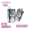 Airmez Fox 2 in 1 80k Puff two complementary flavors