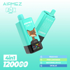 Airmez Fox 4 in 1 120k Puff 4 Individual Flavors