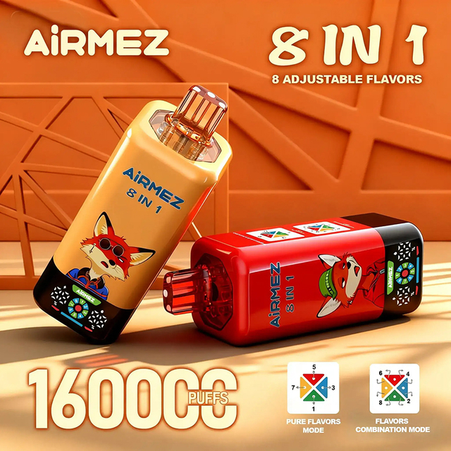 Airmez 8 in 1 160000 Puff