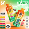 Zooy Disposable 6 in 1 120k Puff Eu Warehouse