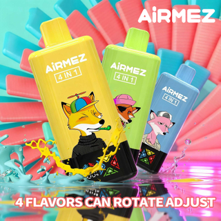 Airmez Fox 4 in 1 120k Puff 4 Individual Flavors