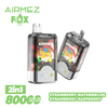 Airmez Fox 2 in 1 80k Puff two complementary flavors