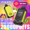 Fizzy Nova 2 Percent Nicotine Vape 20000 Puffs