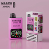Waspe Aiviou Dual Mesh Vape with Led Screen And Child Lock,25000 Puffs,10 Flavors