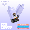 Airmez Fox 4 in 1 120k Puff 4 Individual Flavors