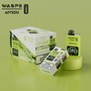 Waspe Aiviou Dual Mesh Vape with Led Screen And Child Lock,25000 Puffs,10 Flavors
