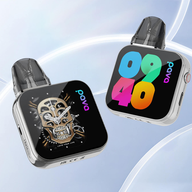 PAVA Smart Touchscreen Vape Can Call /Play Music, & Game on It