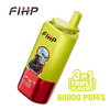 Fihp 3in1 60K Triple Flavor Rechargeable Vape