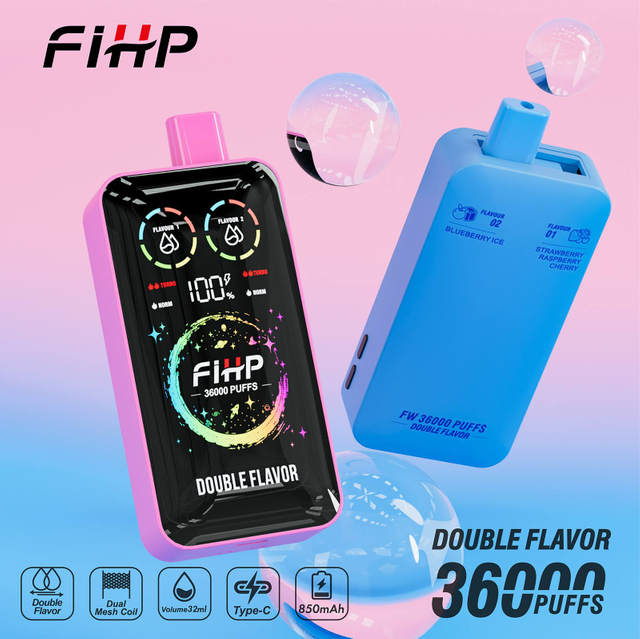 Fihp 36K Double Flavor Smart Display Vape