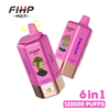 Fihp 6in1 120K Multiple Flavor Disposable Vape