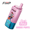 Fihp 3in1 60K Triple Flavor Rechargeable Vape