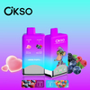 Okso Double Flavor 60K Puffs Dual Taste Mesh Coil Rechargeable Vape